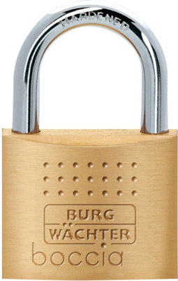 Burg Wächter 33711 Hangslot 40.00 mm Verschillend sluitend Messing Sleutelslot