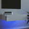 vidaXL - Tv-meubel - met - LED-verlichting - 60x35x15,5 - cm - hoogglans - wit