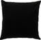 Dutch Decor DEMI - Kussenhoes Raven 45x45 cm - zwart - met rits