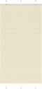 vidaXL - Plissé - rolgordijn - 100x200 - cm - stofbreedte - 99,4cm - polyester - crème