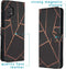 imoshion Hoesje Geschikt voor Samsung Galaxy A32 (5G) Hoesje Met Pasjeshouder - imoshion Design Softcase Bookcase - Zwart / Black Graphic