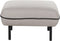 TONSBERG - Ottomaan - Lichtgrijs - Polyester