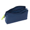 Pennenetui met 3 vakken Munich Blue indigo Blauw 22 x 12 x 3 cm