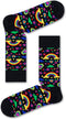 Happy Socks - Pride Giftbox - 2-pack met kleurrijke sokken - zwart/oranje/groen/geel/paar