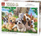 King Puzzels - Huisdieren legpuzzel PUPPIES AND FRIENDS - 1000 stukjes 68 x 49cm