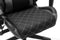 Gamestoel Classic - bureaustoel - stof bekleding - zwart grijs