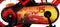 Disney Cars Kinderfiets - Stadsfiets - Handrem en zijwieltjes - Rood