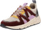 PS Poelman Minion Dames Sneakers - Lage Sneakers - Shiny Details - Bordeaux Beige Multi