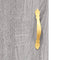 vidaXL - Dressoir - 69,5x34x90 - cm - bewerkt - hout - grijs - sonoma - eikenkleurig