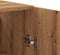 vidaXL - Wandkast - 69,5x34x90 - cm - artisanaal - eikenkleurig