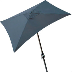 Parasoll Aktive 200 x 235 x 120 cm Antraciet Aluminium