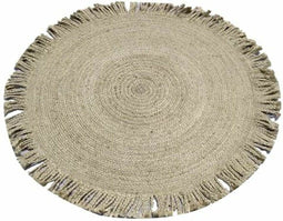 Tapijt DKD Home Decor Natuurlijk Jute (150 x 150 x 1,5 cm)