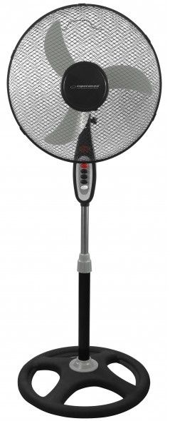 Esperanza EHF002KE - Statief Ventilator - 3 Snelheden - Zwart