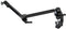 Microfoonarm - AVRMEDIA - Streamerarm BA311L - Massief - Belasting 1,5 kg - Handmatige bevestiging