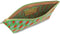 Oilily Phoebe - Make-up tas - Dames - Ritssluiting - Groen - One size