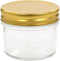 vidaXL - Jampotten - met - goudkleurige - deksels - 48 - st - 110 - ml - glas