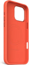 DECODED Siliconen Stacks Hoesje Geschikt voor iPhone 16 Pro Max - Premium Soft-Touch Materiaal - Antibacteriële Coating - Geschikt voor MagSafe - Tangerine Oranje