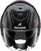 SHARK Oxo Rydger Mat Antraciet Blauw Zwart ABK Systeemhelm - Maat M - Helm