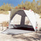 vidaXL - Strandtent - 2-persoons - waterdicht - snelontgrendeling - grijs