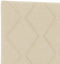 vidaXL - Hoofdbord - Diamant - Blokken - Design - Crème - 80 - cm - Stof