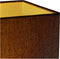Atmooz - Tafellamp Bailo - Met kap - E27 - Slaapkamer / Woonkamer - Kleur : Goud Brons - Hoogte 60cm - Metaal