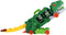 Transporter carrycase dino met 2 diecast auto's.