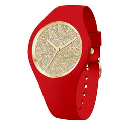 Ice Watch ICE glitter - Red passion 021080 Horloge - Siliconen - Rood - Ø 40 mm