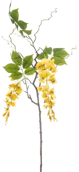 Wisteria branch yellow 145 cm Emerald