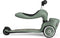 Scoot & Ride Highwaykick 1 - 2in1 Kickboard / Zitje - Verstelbare zithoogte 22,5-29cm - Groen