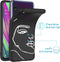 iMoshion Hoesje Geschikt voor Samsung Galaxy A40 Hoesje Siliconen - iMoshion Design hoesje - Wit / Zwart / Line Art Woman White
