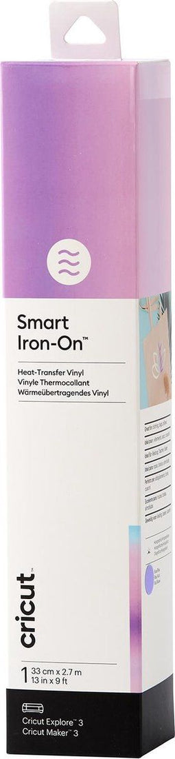 Cricut Smart Iron-On 33x273cm – Holografisch blauw (1 vel)