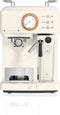Swan One Touch Espressomachine – Gemalen Koffie & Koffiepads – Wit