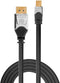 Lindy 36311 - DisplayPort-kabel - Mini DisplayPort naar DisplayPort - 1.00 m - Grijs
