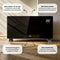 Gologi GO008 - Convectorkachel - 2000 watt - App en touch bediening - Zwart