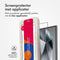 Accezz - Triple Strong Full Cover Glass Screenprotector - Ultra sterk - Samsung Galaxy S24 Ultra