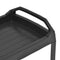 vidaXL - Dranktrolley - 69x53x72 - cm - kunststof - antraciet