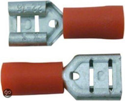 Skandia Stekers Rond - Rood - 10 Stuks