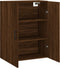 vidaXL - Hangkast - 69,5x34x90 - cm - bruin - eikenkleur