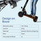 SkateFlash Elektrische Step SK Urban Dual Pro - Elektrische Scooter Voor Volwassenen - 2x 500W - 25KM/U- Bereik tot 60KM
