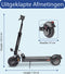 SkateFlash Elektrische Step SK Urban Dual Pro - Elektrische Scooter Voor Volwassenen - 2x 500W - 25KM/U- Bereik tot 60KM