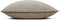 Zohome Kussensloop Lino - Kussenhoes van 50x50 cm - 1 stuk - 100% Katoen - Taupe