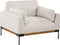 SKAVEN - Fauteuil - Lichtbeige - Polyester