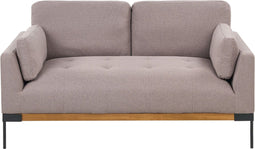 SKAVEN - Tweezitsbank - Taupe - Polyester