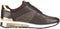 Michael Kors Allie Wrap - Dames Sneakers - Kwaliteit leder - Bruin - Maat 40
