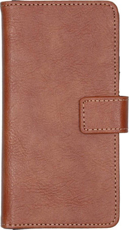 iMoshion Hoesje Geschikt voor iPhone Xr Hoesje Met Pasjeshouder - iMoshion Luxe Bookcase - Bruin