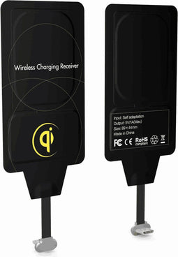 Qi Wireless Receiver voor toestellen met een Micro-USB aansluiting