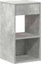 vidaXL - Nachtkastje - met - lade - 35x34x66,5 - cm - betongrijs