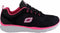 Skechers Equalizer New Millestone - Hardloopschoenen - Vrouwen - Maat 36 - Zwart/Roze