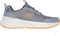 Skechers Sneaker Sport Heren EDGERIDE-REKZE Slip ins Vegan 232835 GRAY/ORANGE