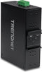 TrendNet TI-G162 - Industrial Ethernet Switch - 14x 1Gbps RJ45 - 2x SFP - IP30 - 40° tot 75° C